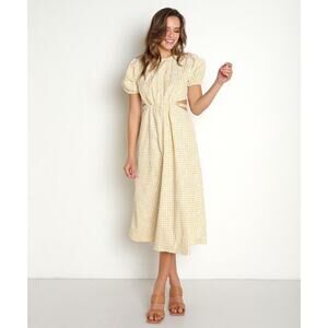 NWT En‎ Saison Kanika Cutout Midi Dress